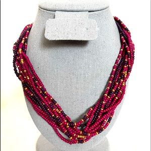 Vintage multi-strand necklace